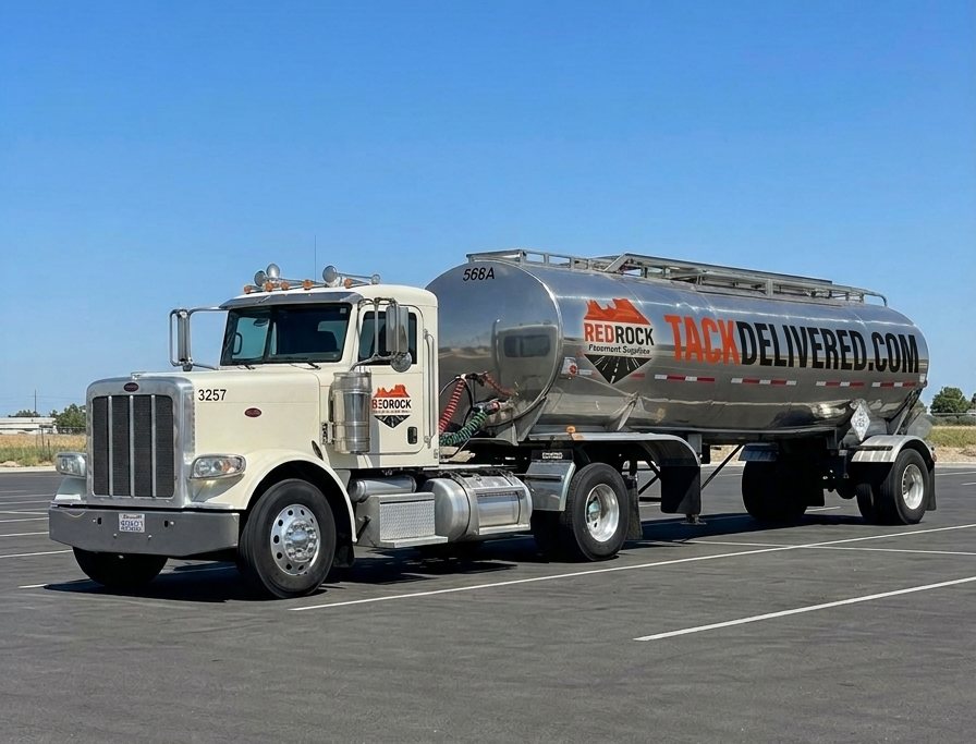 RedRock Pavement Supplies tanker truck